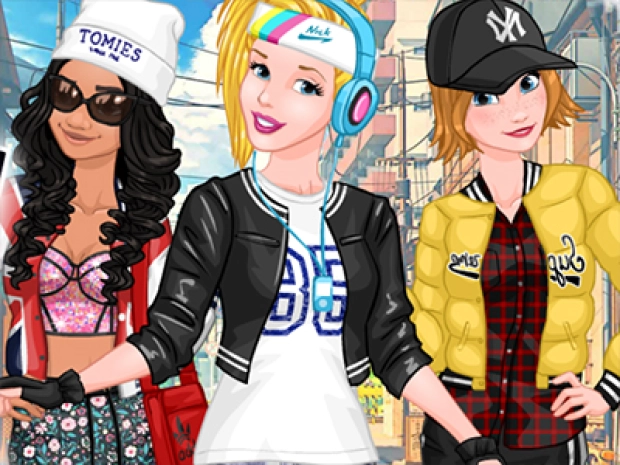 Game: Princesses Sporty & Funky Day