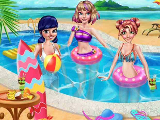 Game: Princesses Summer Vacation Trend