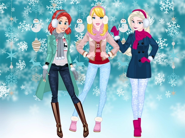 Game: Princesses Winter Spree