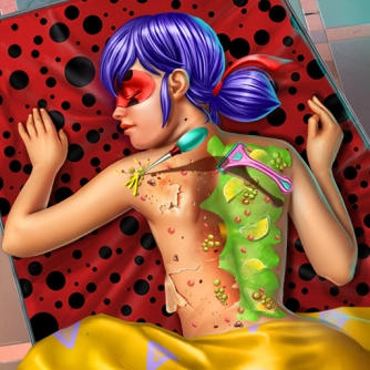 Game: Dotted Girl Back Treatment