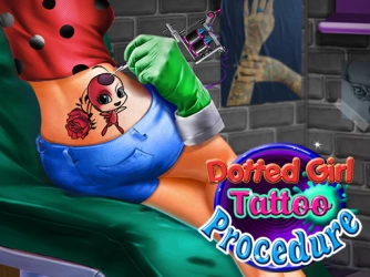 Game: Dotted Girl Tattoo Procedure