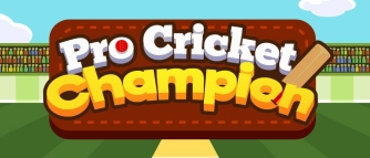 Game: Pro Cricket Champion