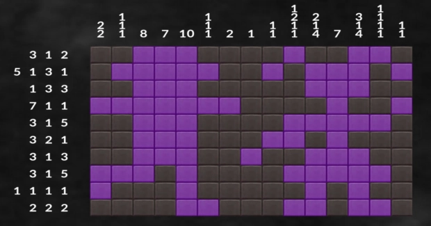 Game: Simple Nonogram