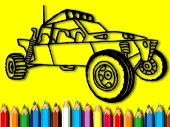 Game: BTS Rally Car Coloring Book