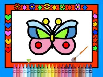 Game: Color and Decorate Butterflies