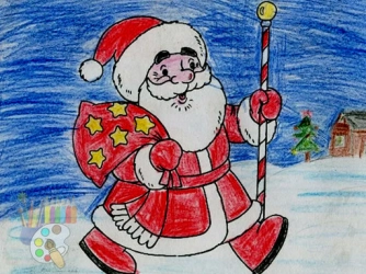 Game: Santa Claus Coloring