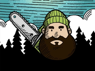 Game: Lumberjack Coloring
