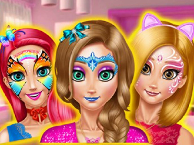 Game: Princess Room Face Painting