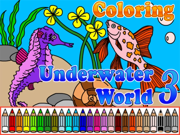 Game: Coloring Underwater World 3