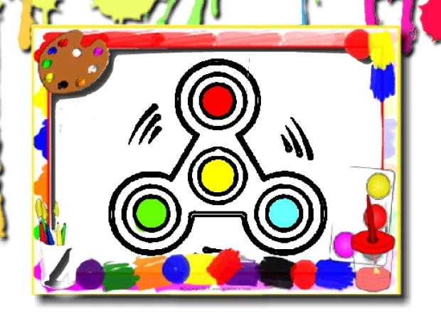 Game: Fidget Spinner Coloring Book