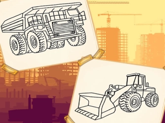 Game: Construction Trucks Coloring