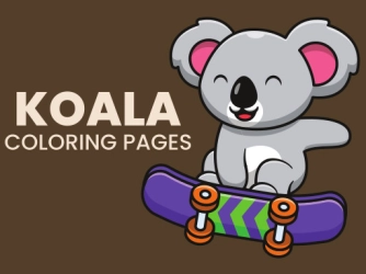 Game: Koala Coloring Pages