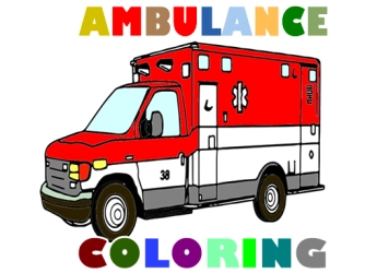 Game: Ambulance Trucks Coloring Pages