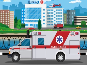 Game: Ambulance Trucks Differences