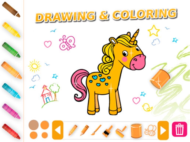 Game: Drawing & Coloring Animals