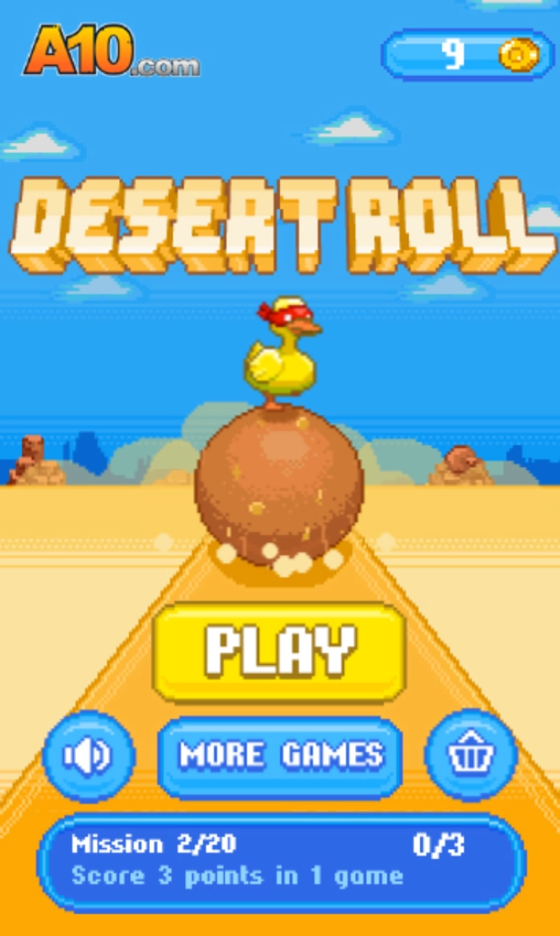 Game: Desert Roll