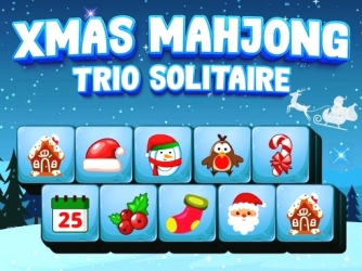 Game: Xmas Mahjong Trio Solitaire