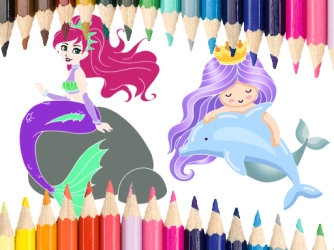 Game: Mermaid Coloring Book