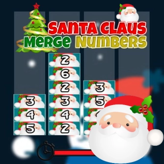 Game: Santa Claus Merge Numbers