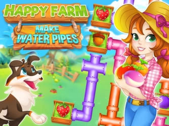 Game: Happy farm make water pipes