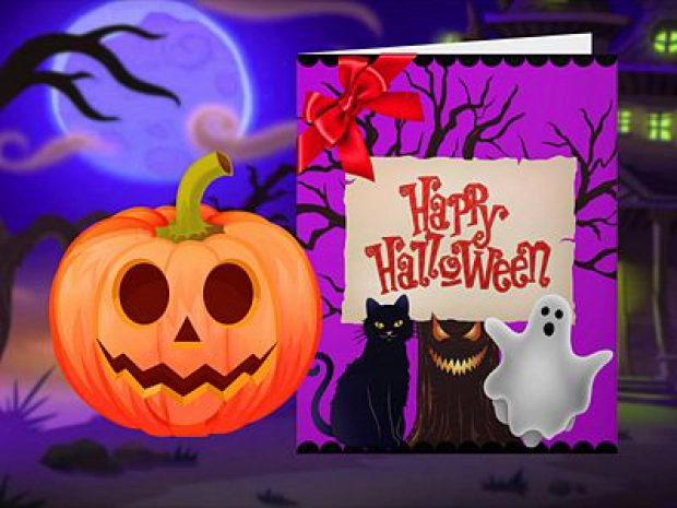 Game: Happy Halloween - Princess Card Designer