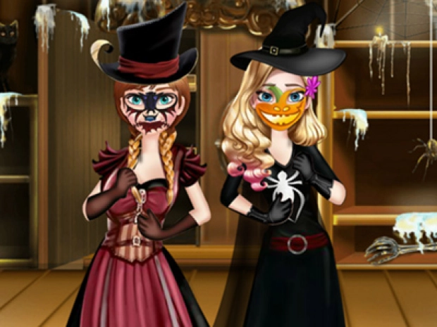 Game: Sisters Halloween Preparations