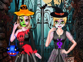 Game: Sister S Halloween Dresses