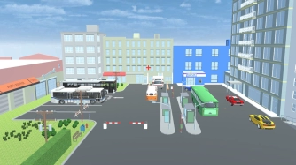 Game: City Bus Parking Simulator Challenge 3D