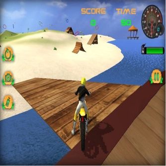 Game: Moto Beach Jumping Simulator Game