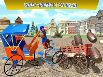 Game: City Cycle Rickshaw Simulator 2020