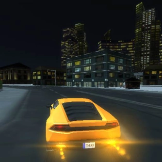 Game: Big City Taxi Simulator 2020