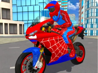 Game: Hero Stunt Spider Bike Simulator 3d 2