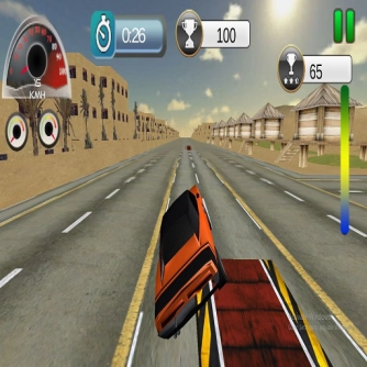 Game: Highway Ramp Stunt Car Simulation