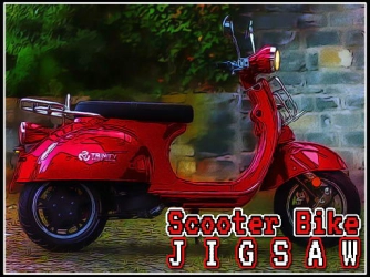 Game: Scooter Bike Jigsaw