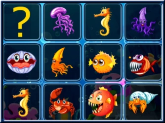 Game: Sea Creatures Cards Match