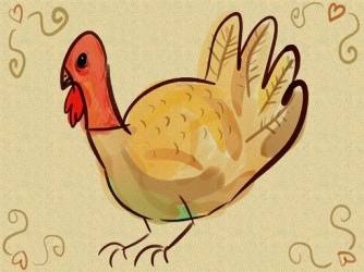 Game: Thanks Giving Turkey Slide