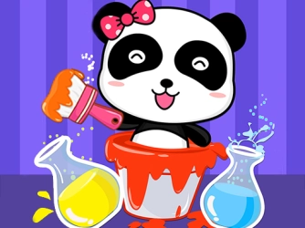 Game: Baby Panda Color Mixing Studio
