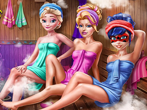 Game: Super Girls Sauna Realife