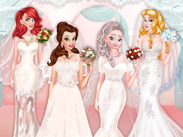 Game: Princesses Bridal Salon