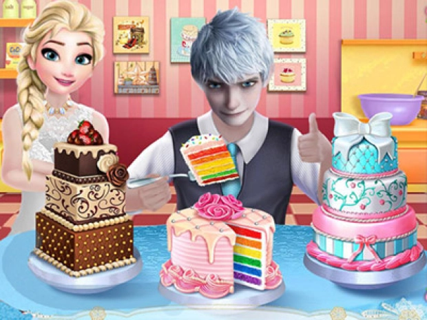 Game: Princess Wedding Cake