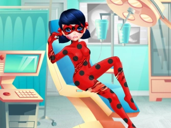 Game: Dotted Girl Ambulance For Superhero