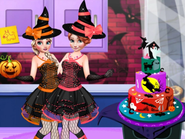 Game: Halloween Party Cake