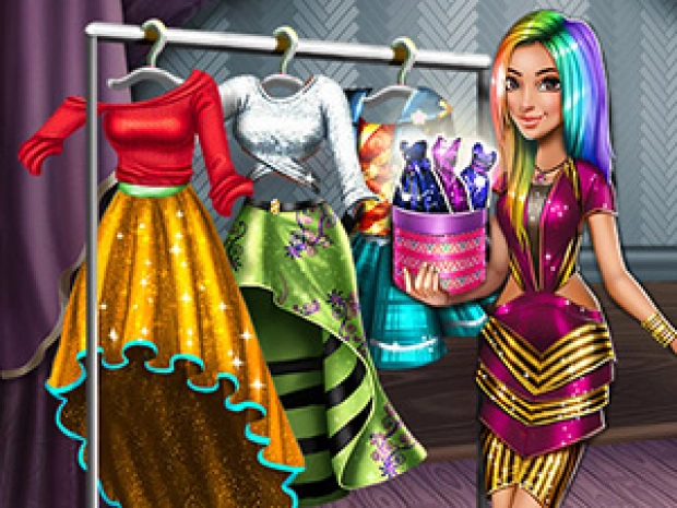 Game: Tris Runway Dolly Dress Up