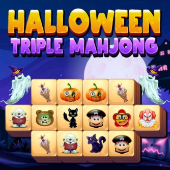 Game: Halloween Triple Mahjong