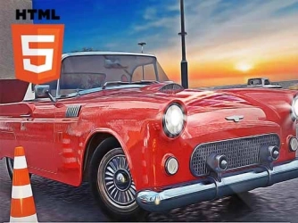 Game: Classic Cars Parking Stunts