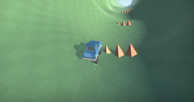 Game: Tunnel Racing