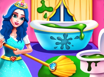 Game: Princess Home Cleaning