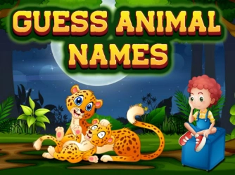 Game: Guess Animal Names