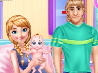 Game: Pregnant Anna And Baby Care