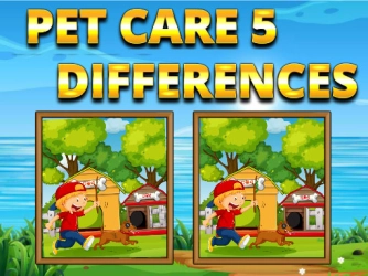Game: Pet Care 5 Differences